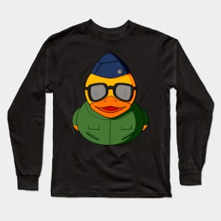 Military Rubber Duck Long Sleeve T-Shirt